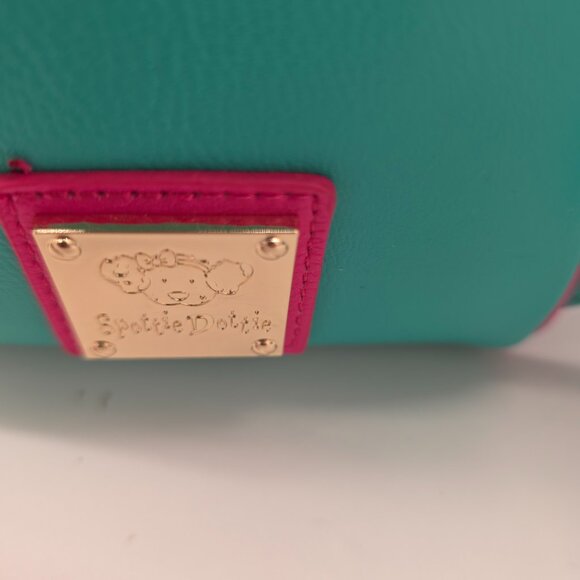 BoxLunch Spottie Dottie Mini Backpack Fruit Flowers Purple Teal NWT - Picture 3 of 9